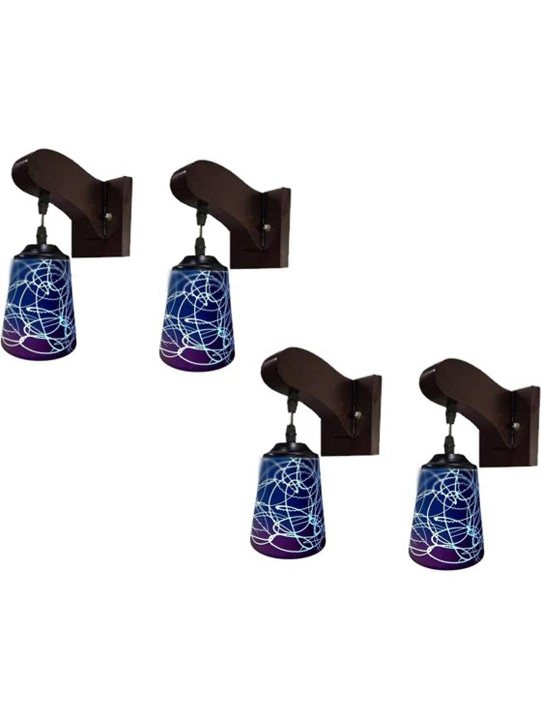 AFAST Multicolor Swing Arm Wall Light ( Pack of 4 ) AFAST Multicolor Swing Arm Wall Light ( Pack of 4 )