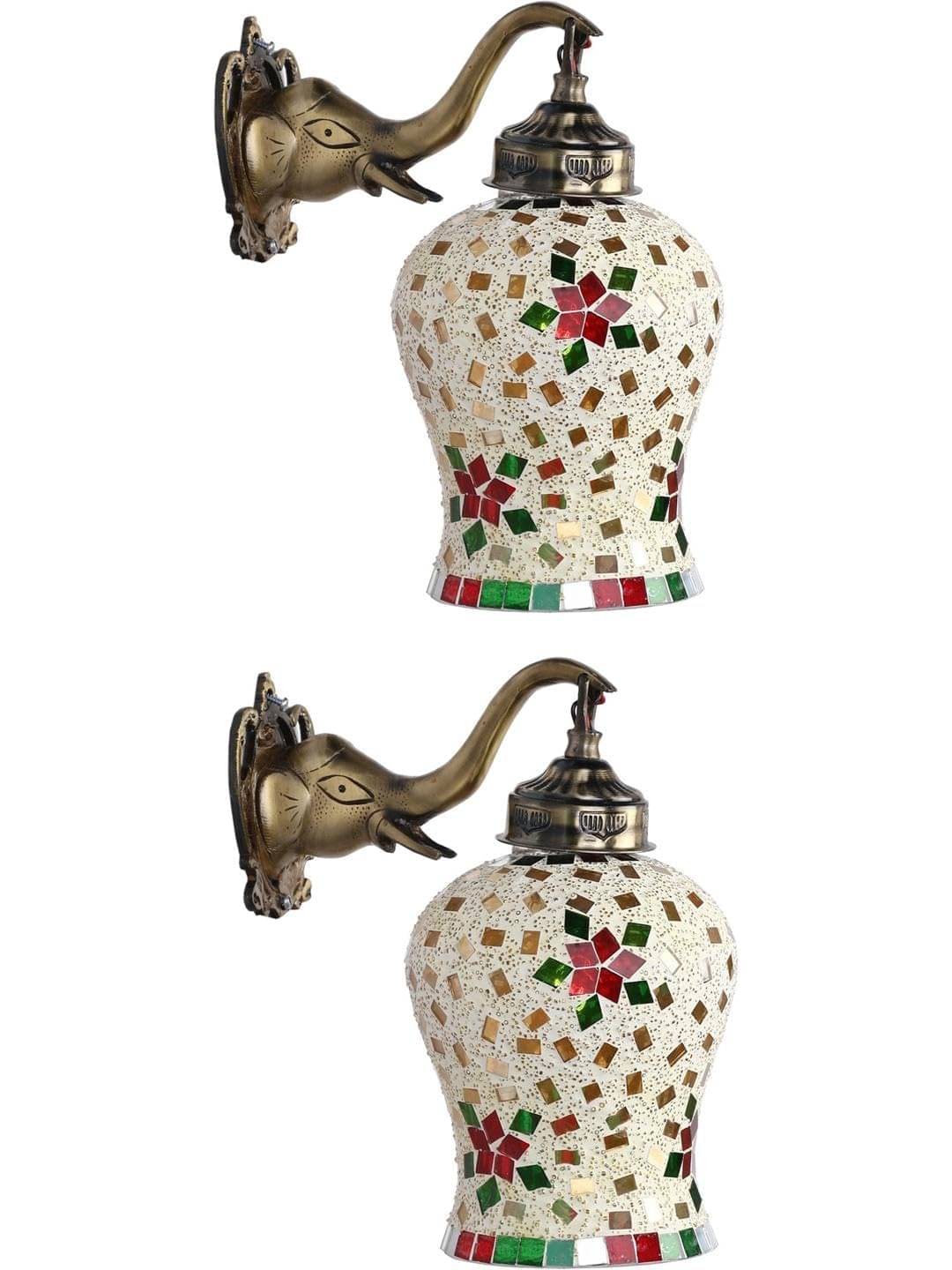     			AFAST Multicolor Swing Arm Wall Light ( Pack of 2 )