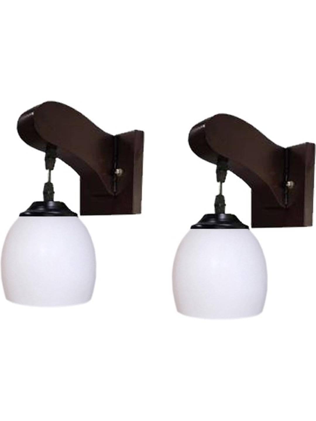     			AFAST White Swing Arm Wall Light ( Pack of 2 )