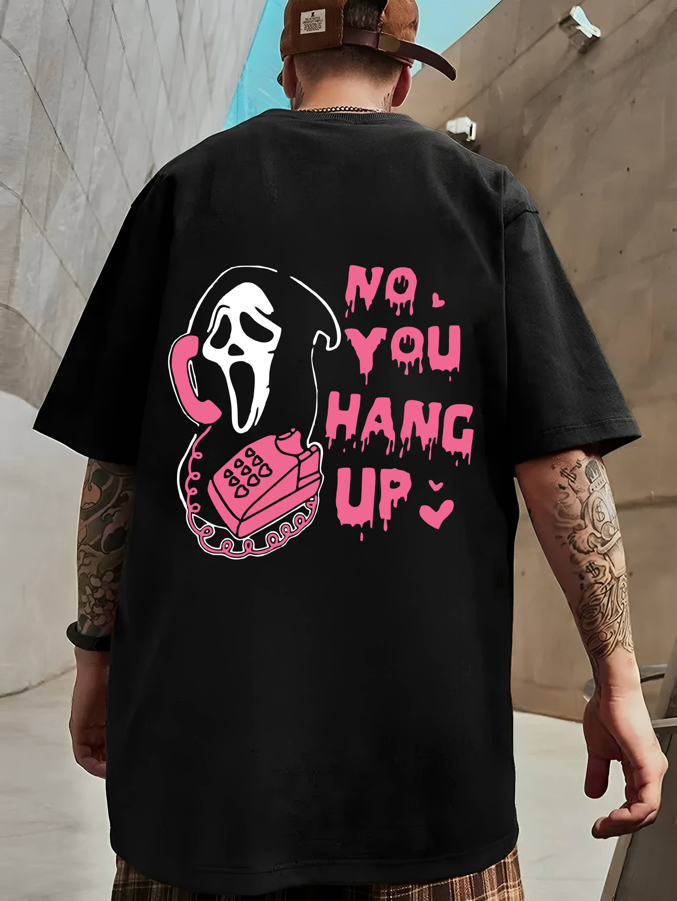     			BENNY BROOKS Cotton Blend Oversized Fit Printed Half Sleeves Men's Round T-Shirt - Multicolor11 ( Pack of 1 )