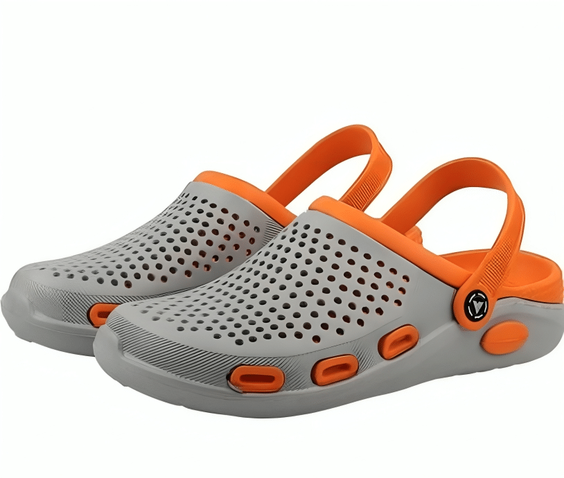     			Heliz Amiro Grey Melange Women's Toe Covered Flip Flop