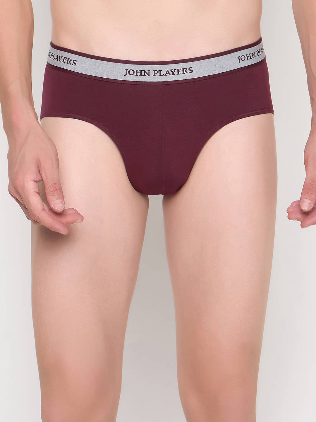 John Players Pack of 1 Cotton Blend Briefs For Men's ( Maroon ) John Players Pack of 1 Cotton Blend Briefs For Men's ( Maroon )
