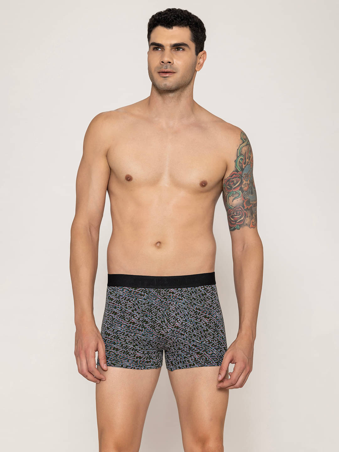 John Players Pack of 1 Cotton Trunks For Men's ( Green ) John Players Pack of 1 Cotton Trunks For Men's ( Green )