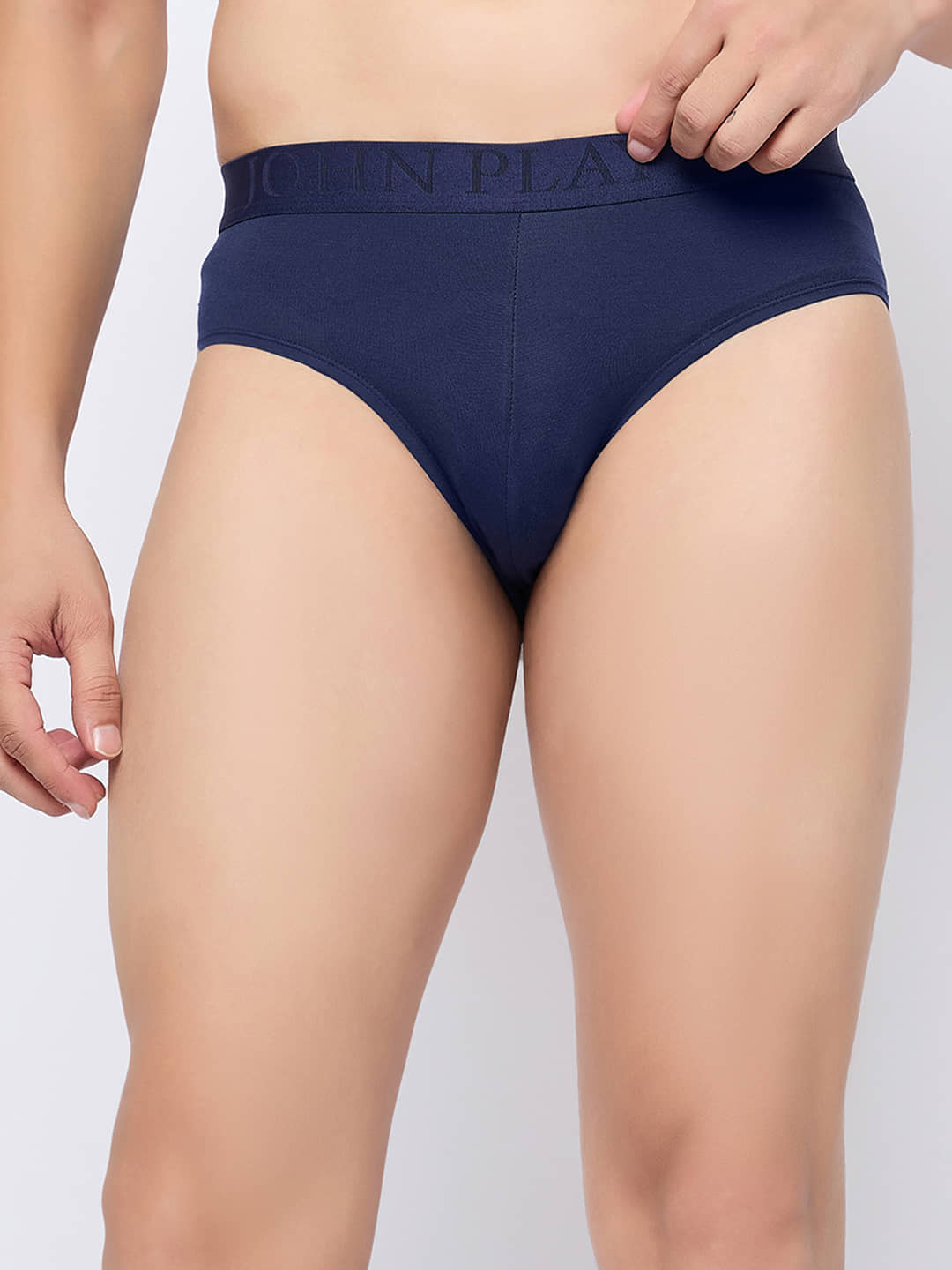 John Players Pack of 1 Modal Briefs For Men's ( Purple )