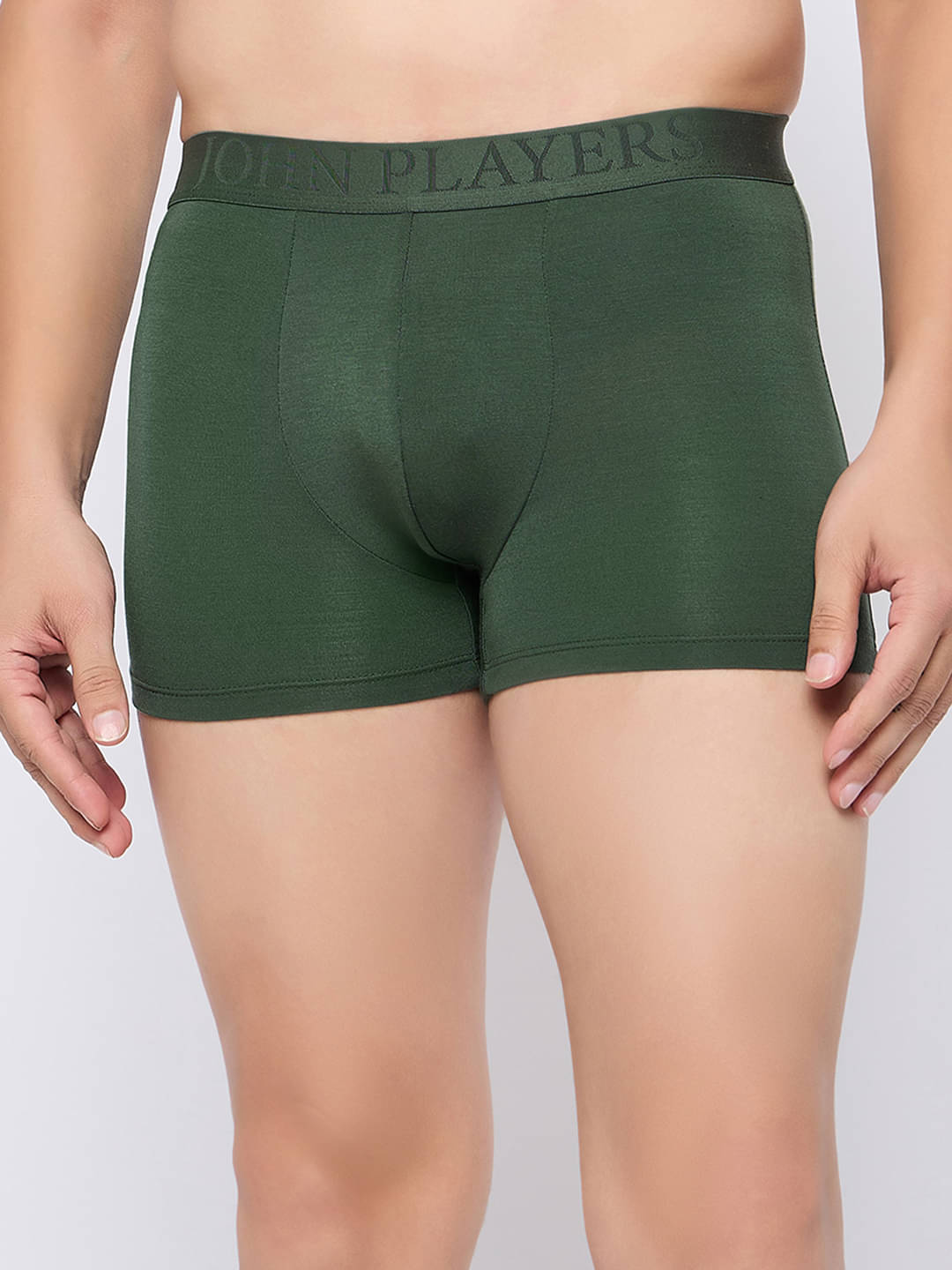 John Players Pack of 1 Modal Trunks For Men's ( Green )     			John Players Pack of 1 Modal Trunks For Men's ( Green )