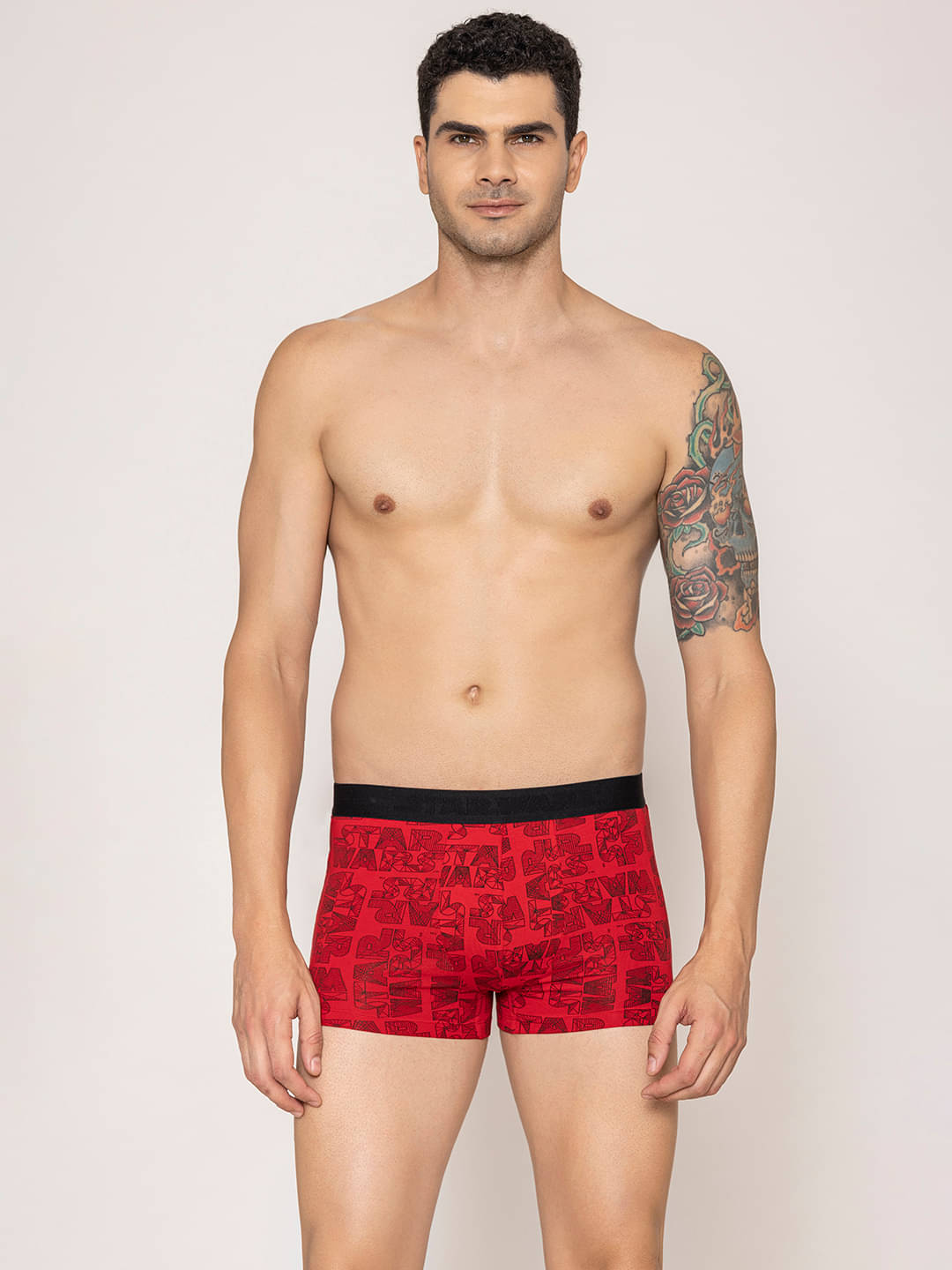 John Players Pack of 1 Cotton Trunks For Men's ( Red ) John Players Pack of 1 Cotton Trunks For Men's ( Red )