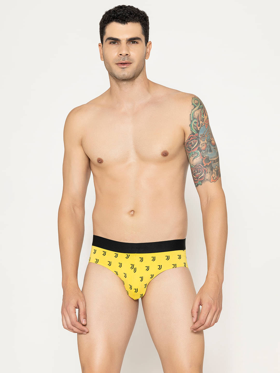     			John Players Pack of 1 Cotton Briefs For Men's ( Yellow )
