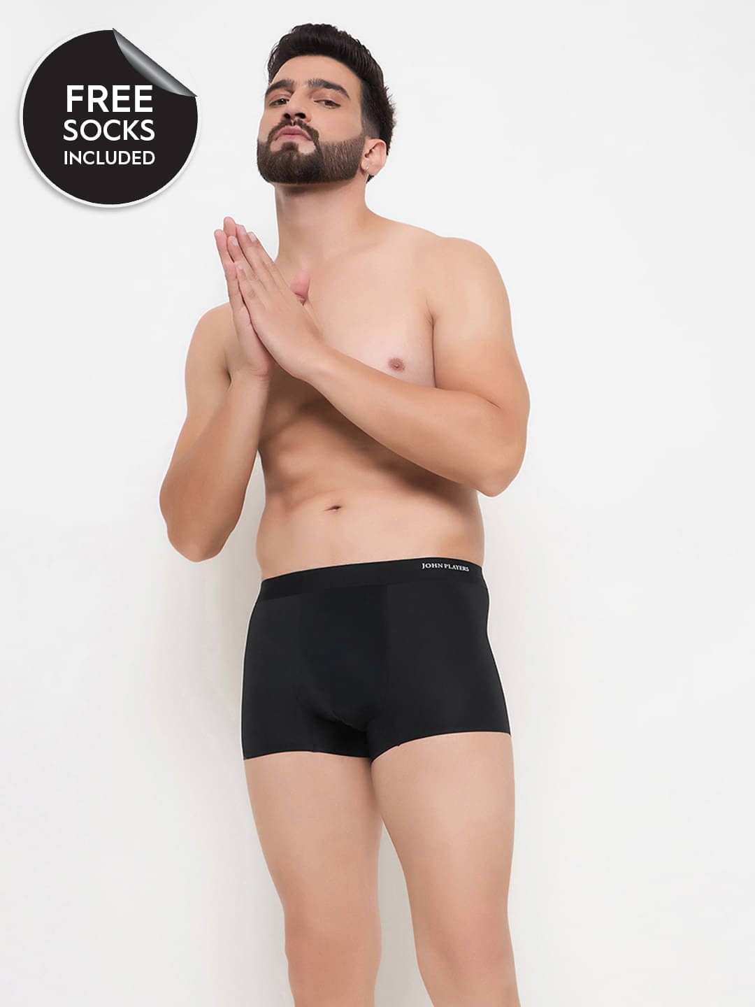 John Players Pack of 2 Nylon Trunks For Men's ( Black ) John Players Pack of 2 Nylon Trunks For Men's ( Black )