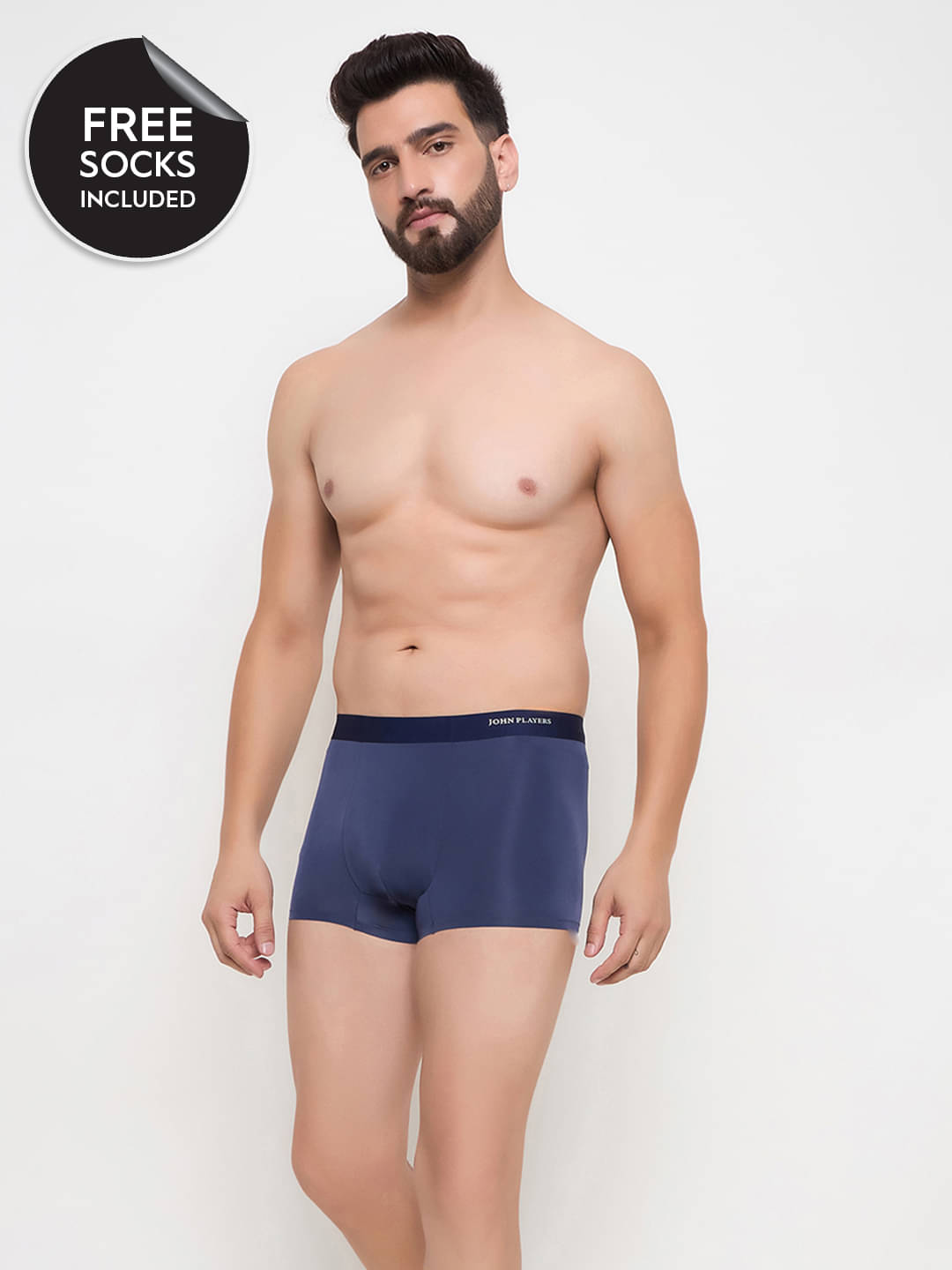 John Players Pack of 2 Nylon Trunks For Men's ( Navy Blue ) John Players Pack of 2 Nylon Trunks For Men's ( Navy Blue )