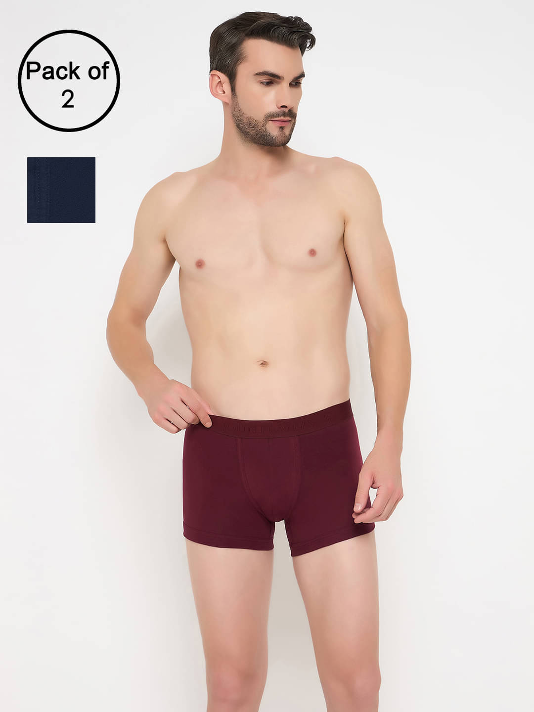 John Players Pack of 2 Cotton Trunks For Men's ( Multicolor ) John Players Pack of 2 Cotton Trunks For Men's ( Multicolor )