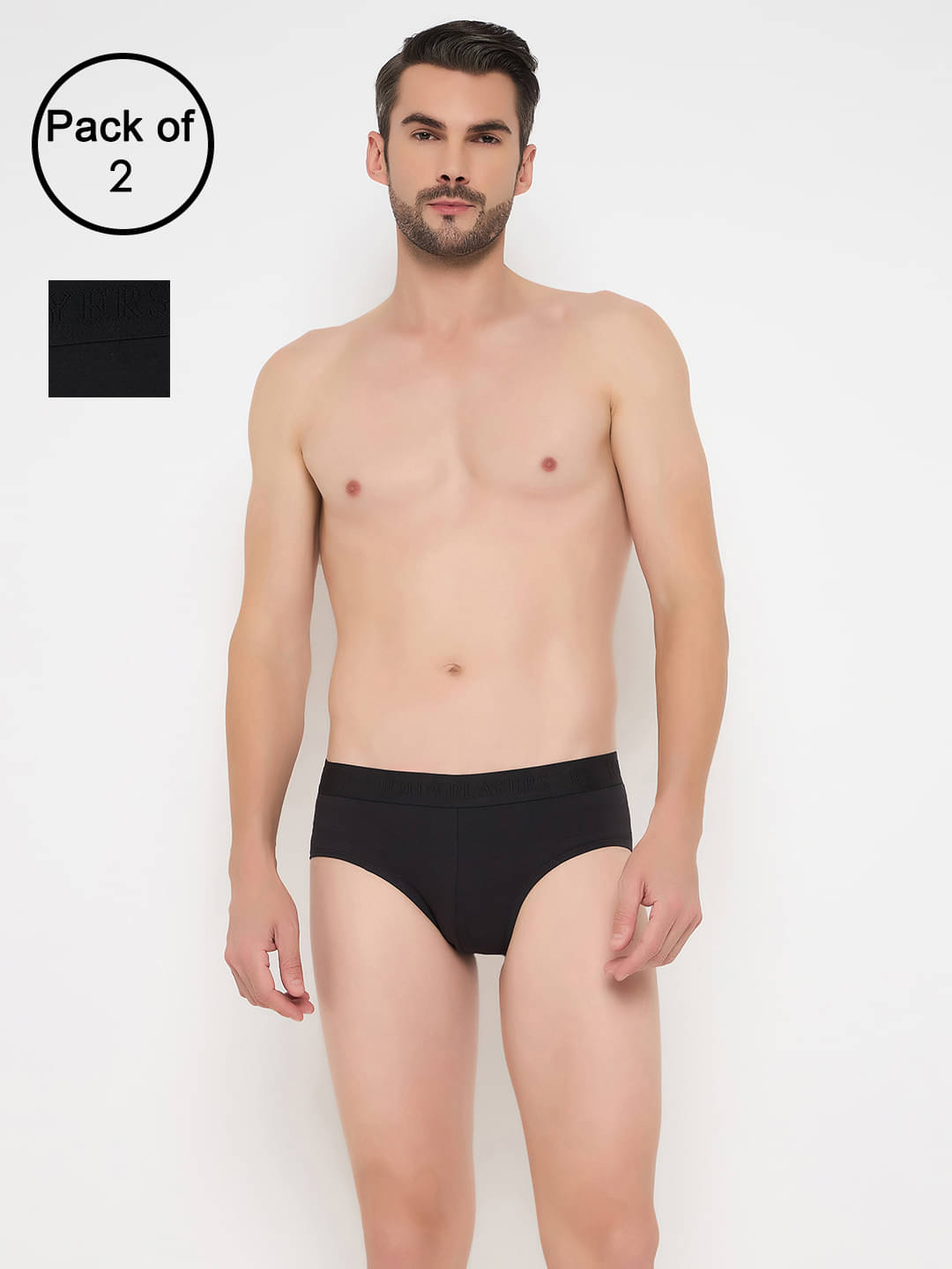     			John Players Pack of 2 Cotton Briefs For Men's ( Multicolor )
