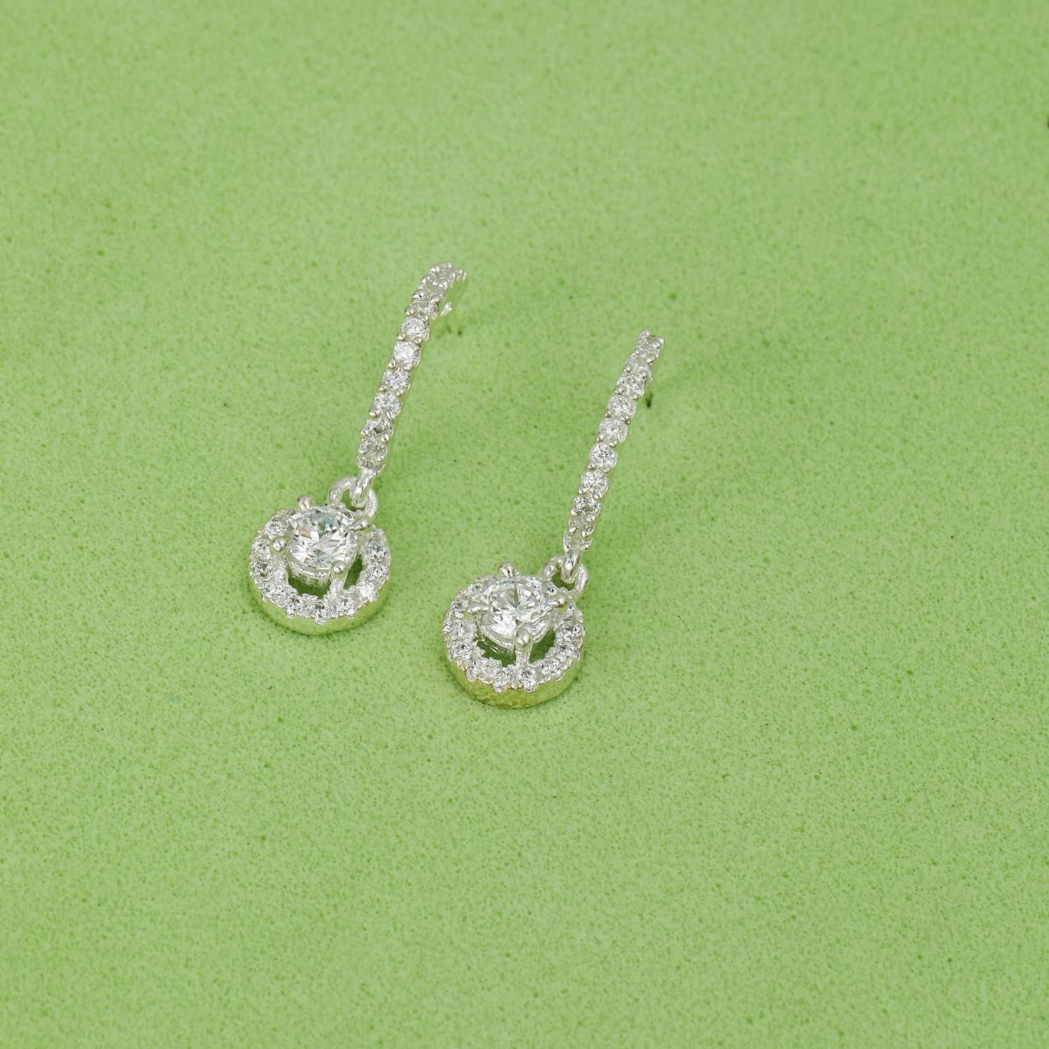     			Maira 925 Sterling Silver Silver Earring