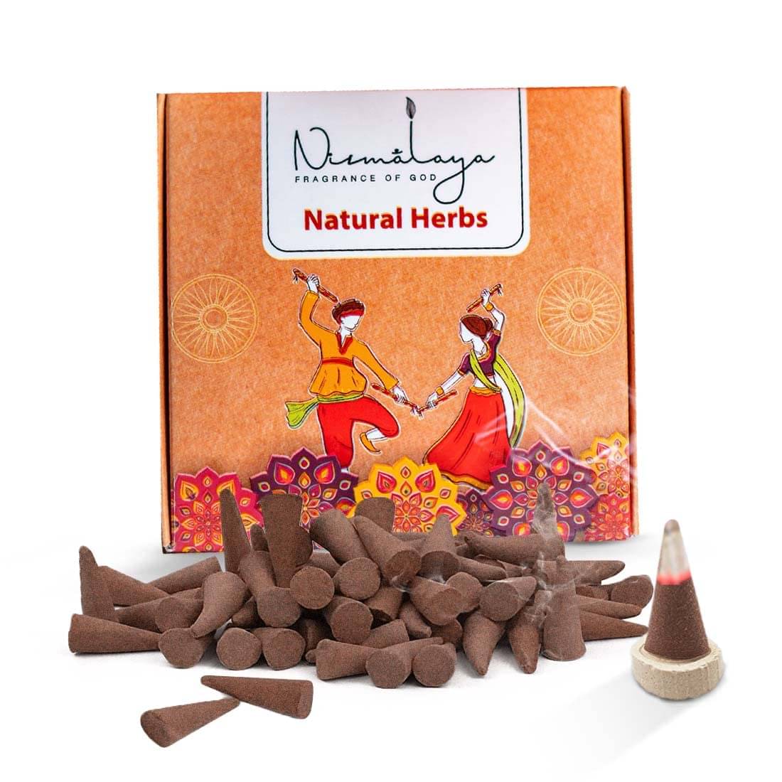 Nirmalaya Incense Dhoop Cone Natural Herbs 250 gm ( Pack of 2 ) Nirmalaya Incense Dhoop Cone Natural Herbs 250 gm ( Pack of 2 )