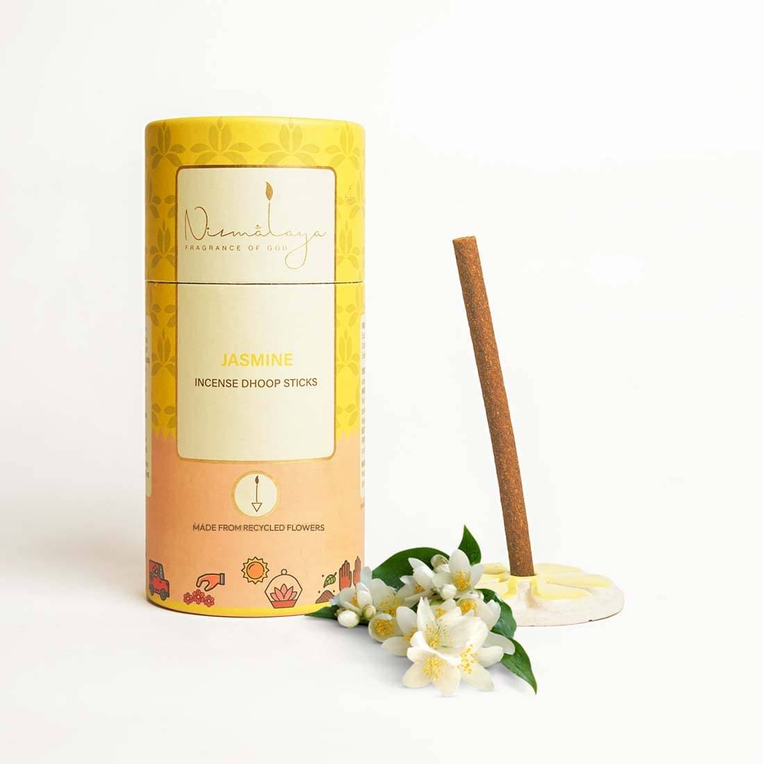 Nirmalaya Incense Dhoop Sticks Jasmine 225 gm ( Pack of 2 ) Nirmalaya Incense Dhoop Sticks Jasmine 225 gm ( Pack of 2 )
