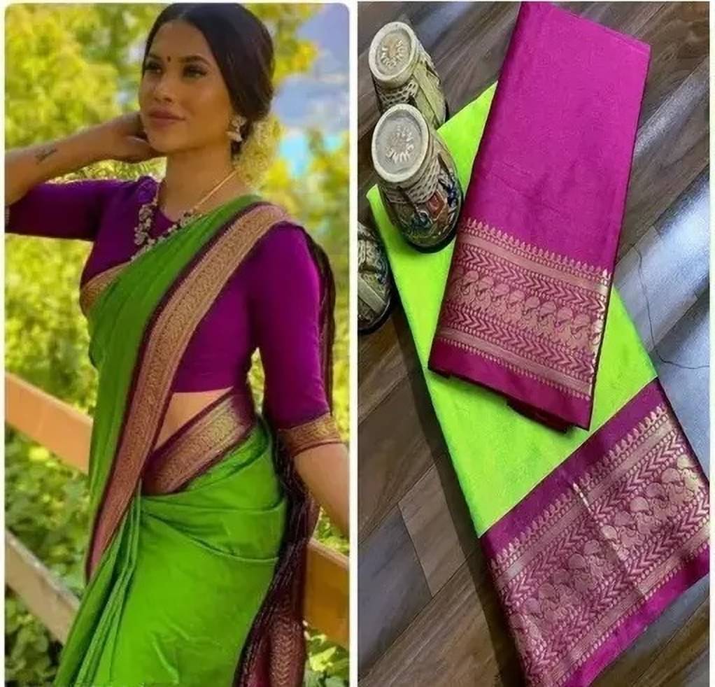     			OCTA Jacquard Embroidered Saree With Unstitched Blouse Piece ( Multicolor )