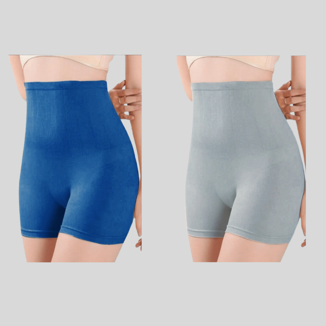 Pia Trends Pack of 2 Cotton Blend Women's Trimming Tights ( Navy Blue,Grey ) Pia Trends Pack of 2 Cotton Blend Women's Trimming Tights ( Navy Blue,Grey )