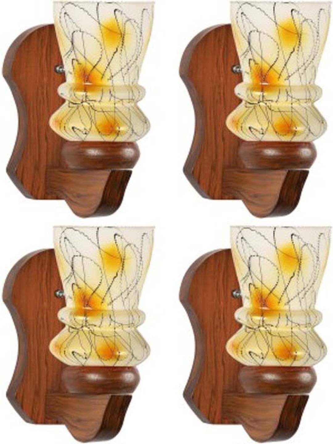     			AFAST Multicolor Up Light Wall Lamp ( Pack of 4 )