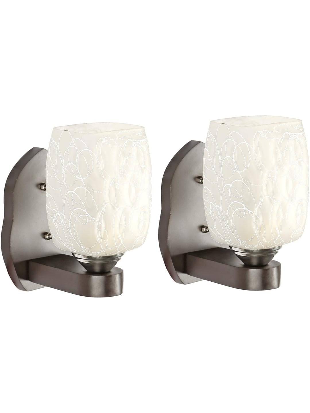 AFAST White Up Light Wall Lamp ( Pack of 2 ) AFAST White Up Light Wall Lamp ( Pack of 2 )