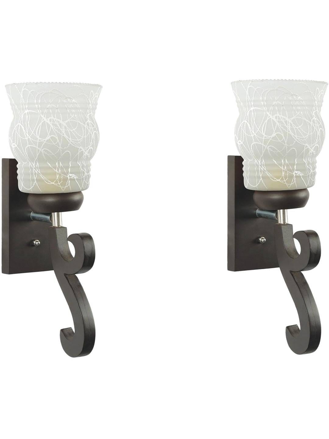AFAST White Up Light Wall Lamp ( Pack of 2 ) AFAST White Up Light Wall Lamp ( Pack of 2 )