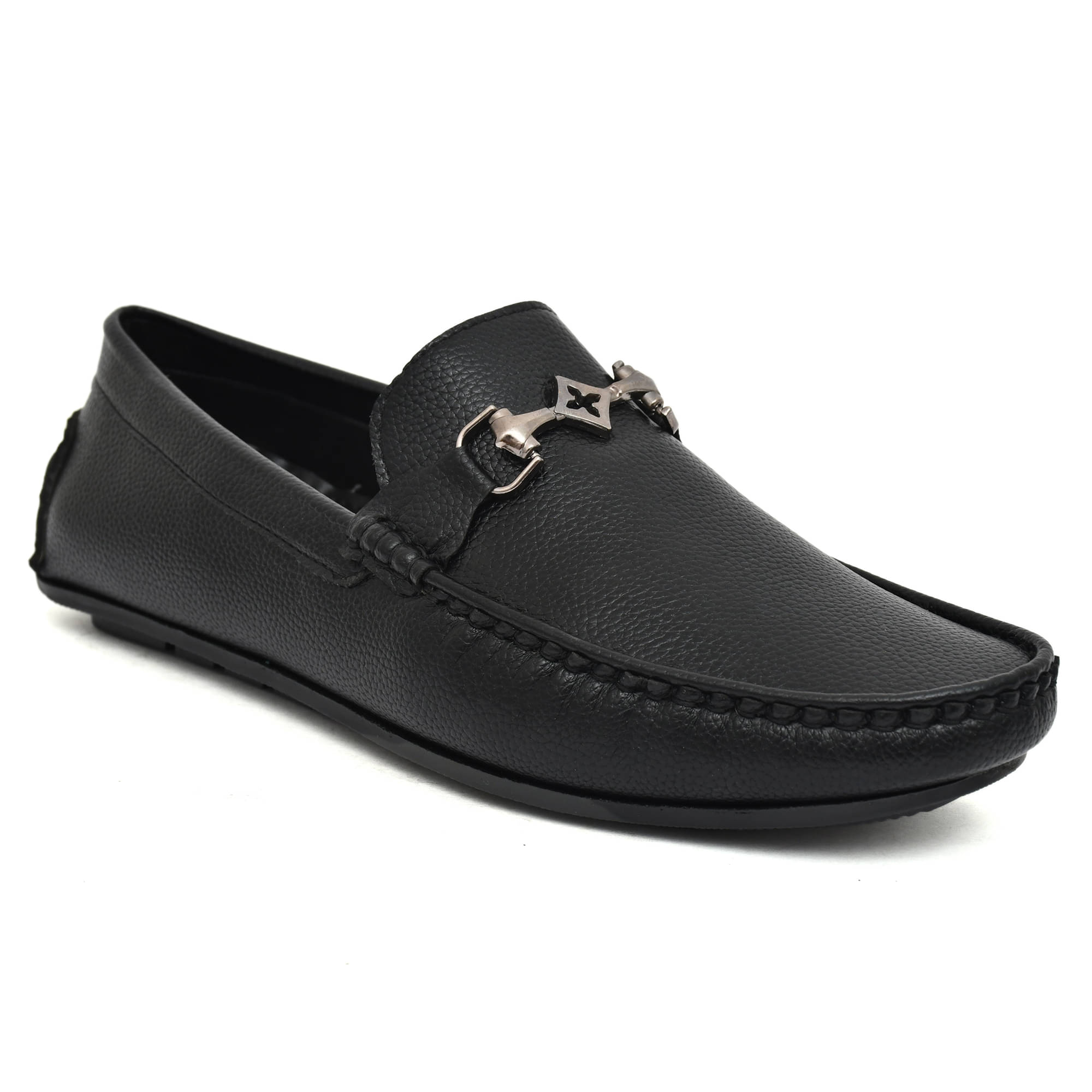     			Akiko Black Men's Slip on
