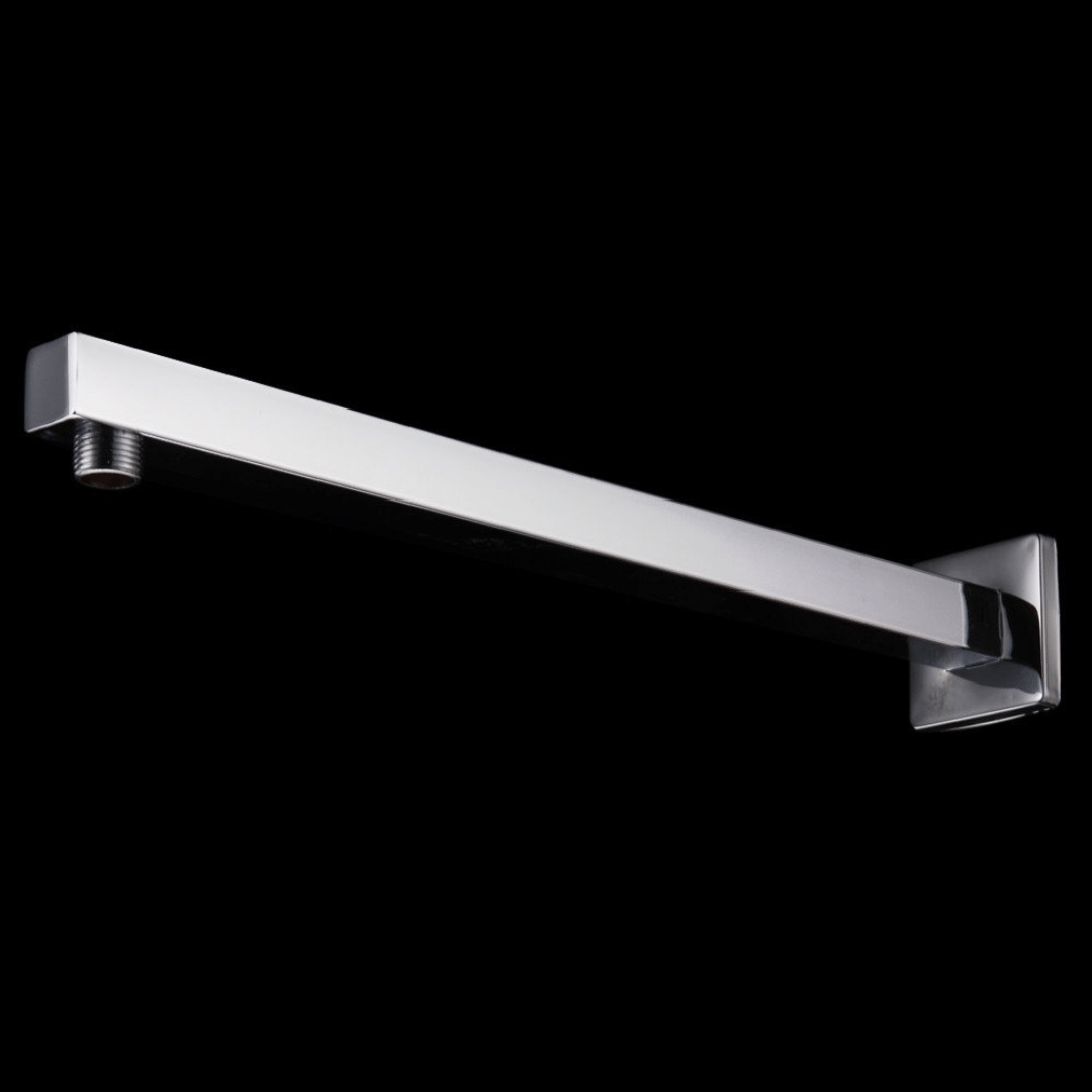     			Cossimo 18" SS-304 Square Shower Arm (Pack of 1) Stainless Steel Overhead Shower