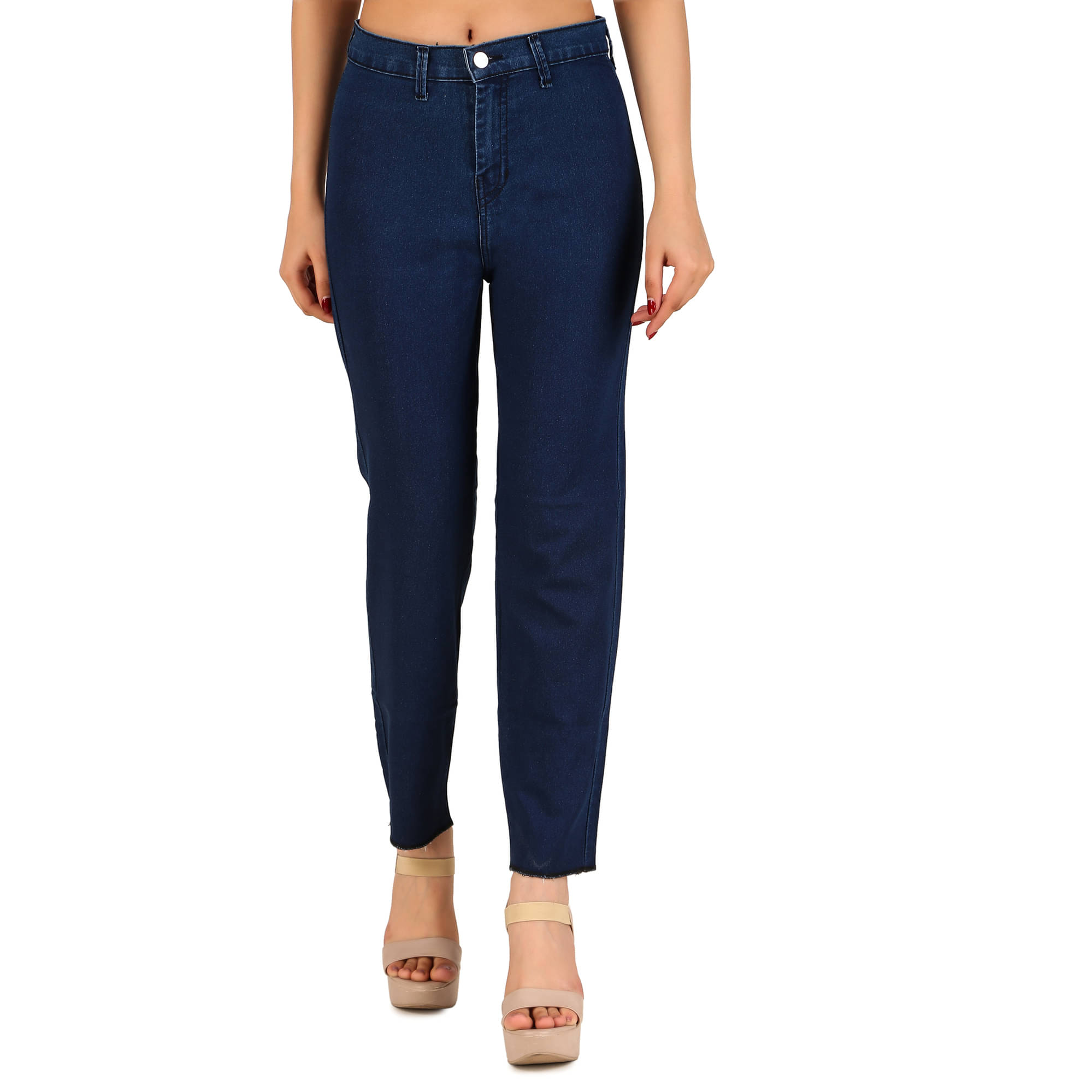     			EVYAVAN ENTERPRISE - Blue Denim Regular Fit Women's Jeans ( Pack of 1 )