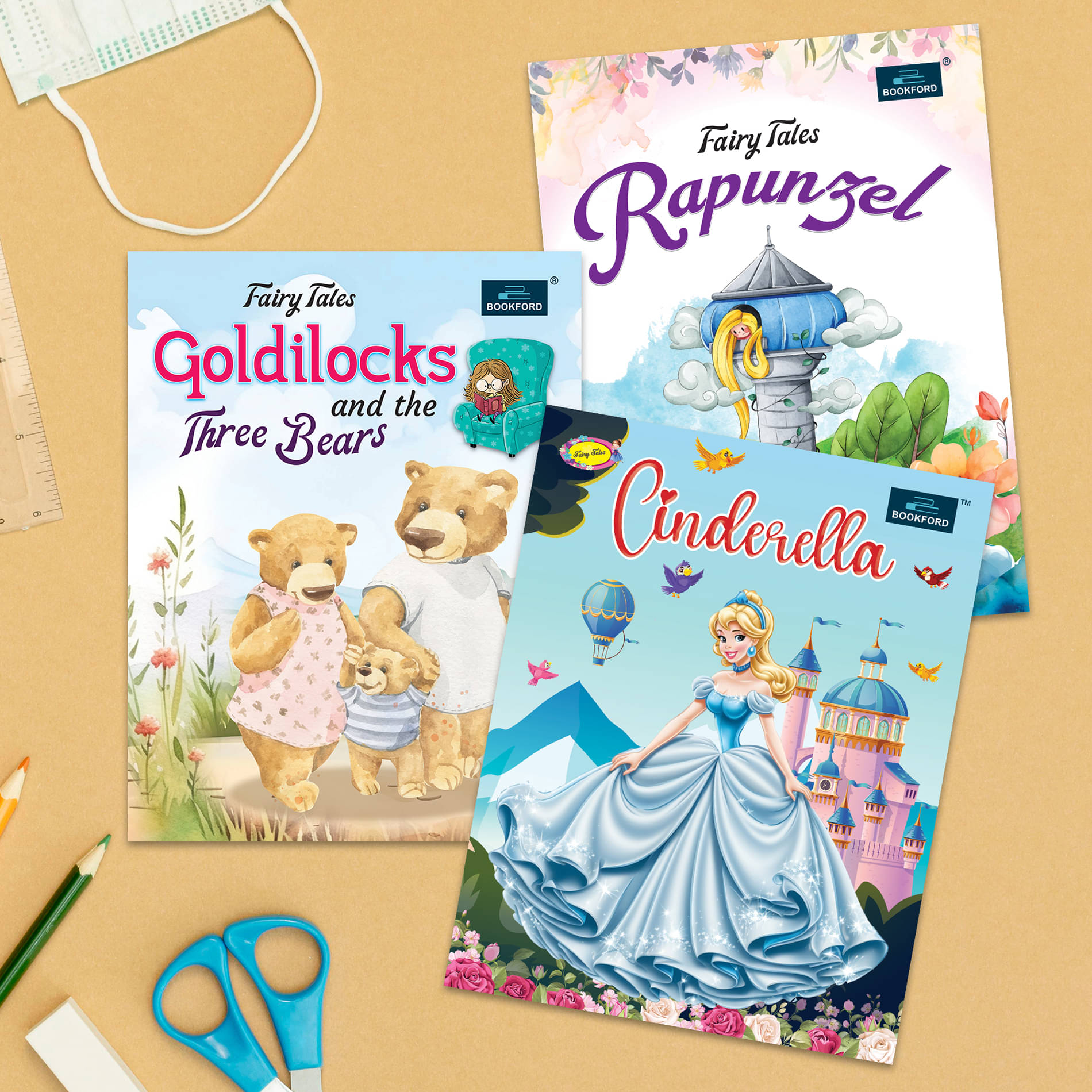 Fairy Tales for Kids (Set of 3) By BOOKFORD PUBLICATIONS     			Fairy Tales for Kids (Set of 3) By BOOKFORD PUBLICATIONS