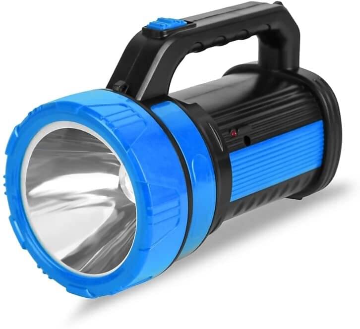     			Glowish - 10W Rechargeable Flashlight Torch ( Pack of 1 )