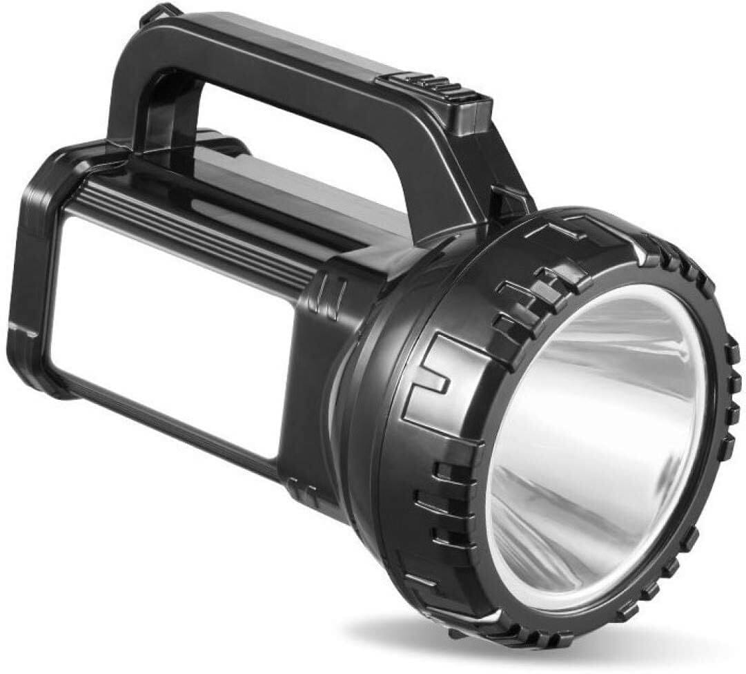     			Glowish - 10W Rechargeable Flashlight Torch ( Pack of 1 )