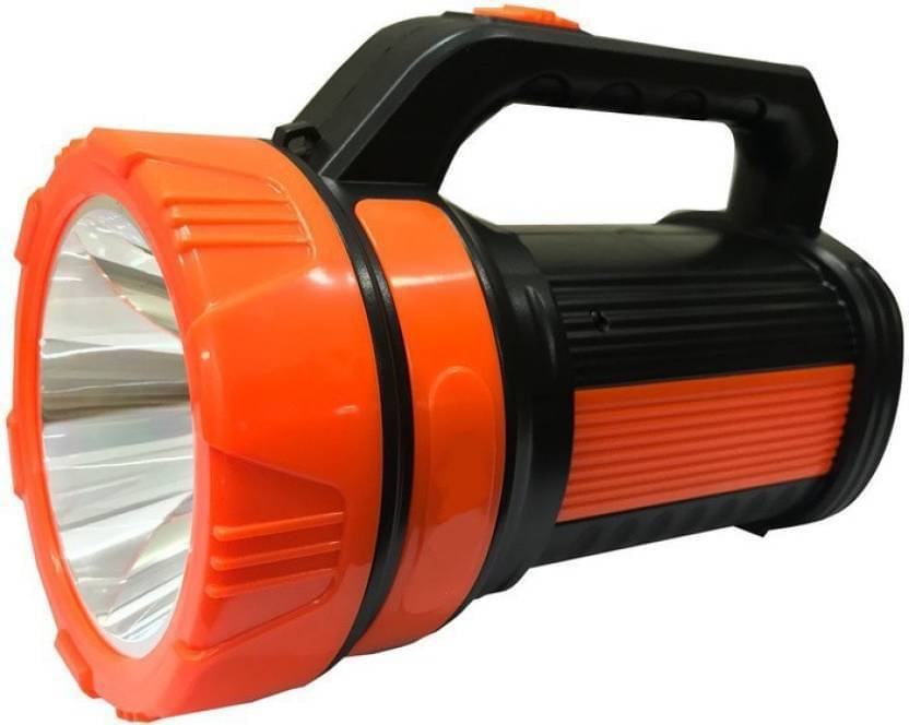     			Glowish - 10W Rechargeable Flashlight Torch ( Pack of 1 )
