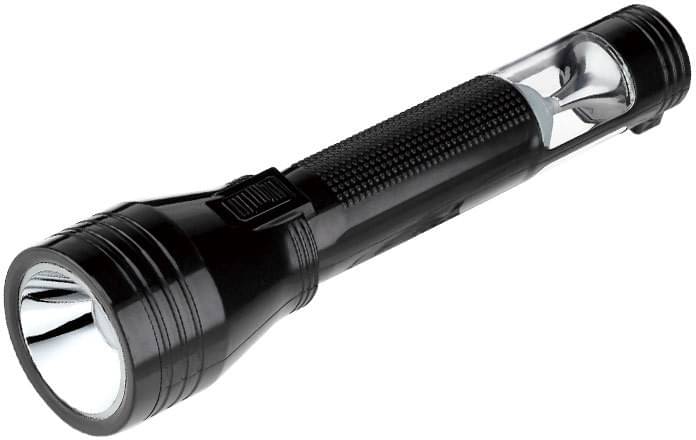     			Glowish - 10W Rechargeable Flashlight Torch ( Pack of 1 )