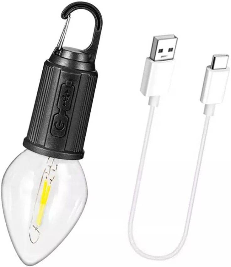     			Glowish 15W Black Emergency Light ( Pack of 1 )