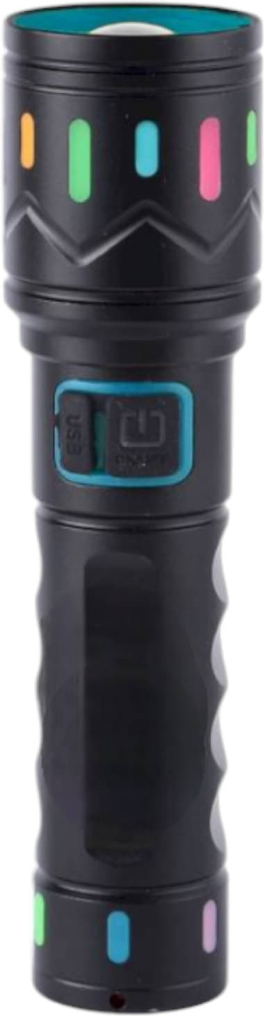 Glowish - 25W Rechargeable Flashlight Torch ( Pack of 1 ) Glowish - 25W Rechargeable Flashlight Torch ( Pack of 1 )