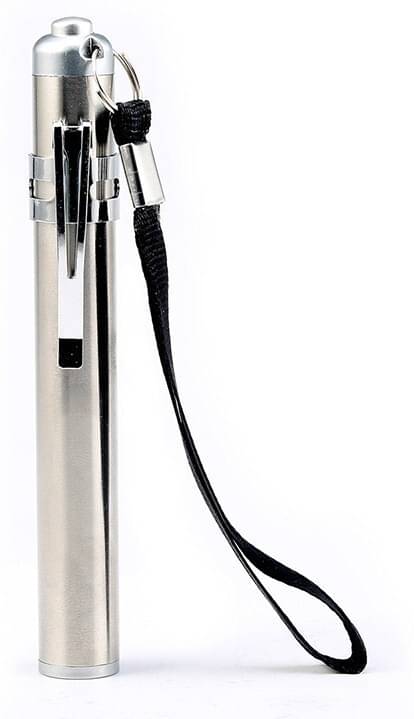     			Glowish - 2W AAA Battery Flashlight Torch ( Pack of 1 )