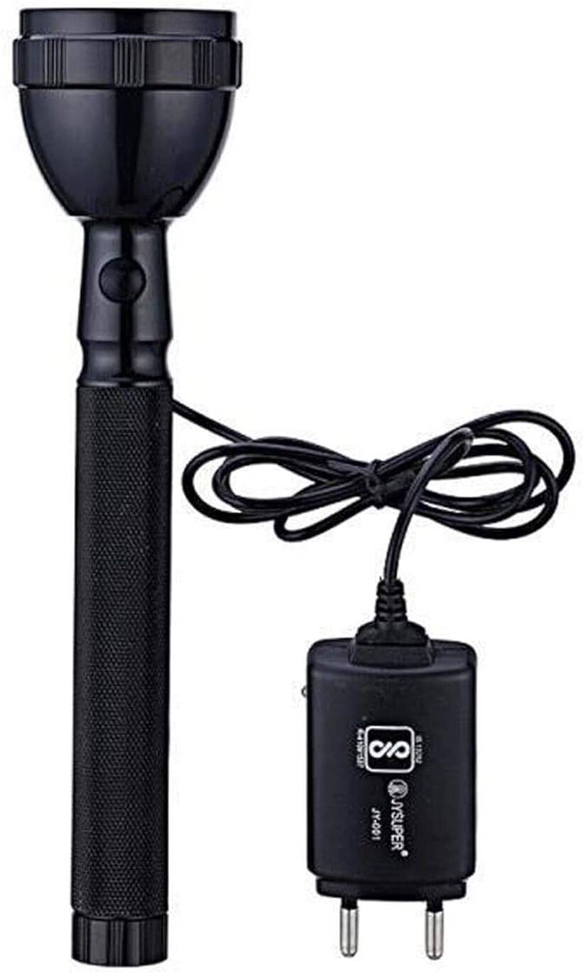     			Glowish - 2W Rechargeable Flashlight Torch ( Pack of 1 )