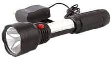    			Glowish - 2W Rechargeable Flashlight Torch ( Pack of 1 )