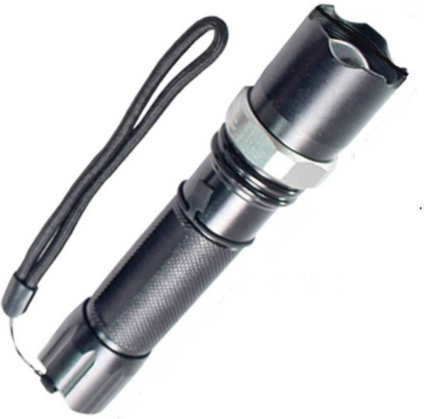     			Glowish - 2W Rechargeable Flashlight Torch ( Pack of 1 )
