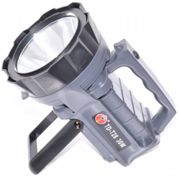     			Glowish - 30W Rechargeable Flashlight Torch ( Pack of 1 )