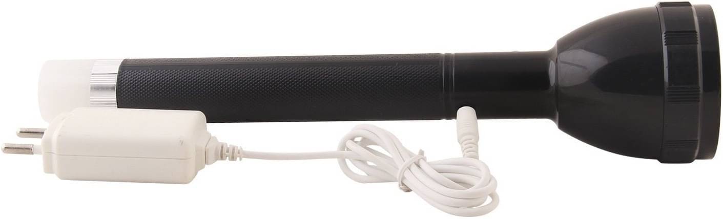     			Glowish - 3W Rechargeable Flashlight Torch ( Pack of 1 )