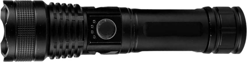 Glowish - 40W Rechargeable Flashlight Torch ( Pack of 1 ) Glowish - 40W Rechargeable Flashlight Torch ( Pack of 1 )