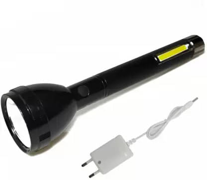     			Glowish - 4W Rechargeable Flashlight Torch ( Pack of 1 )