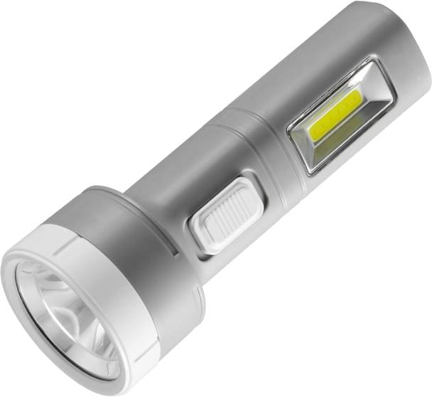     			Glowish - 5W Rechargeable Flashlight Torch ( Pack of 1 )
