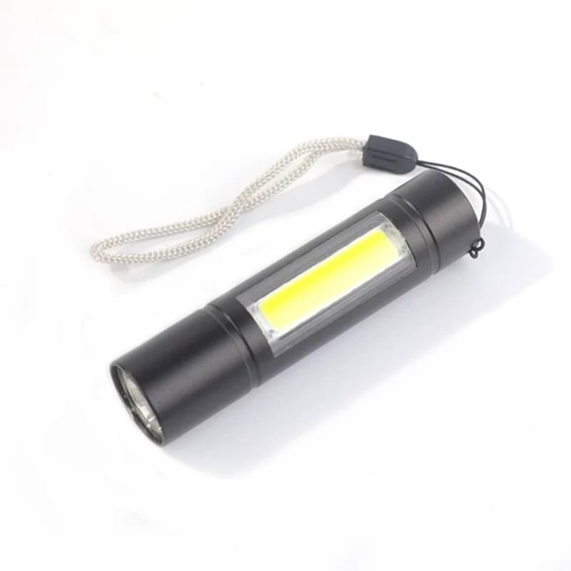     			Glowish - 5W Rechargeable Flashlight Torch ( Pack of 1 )