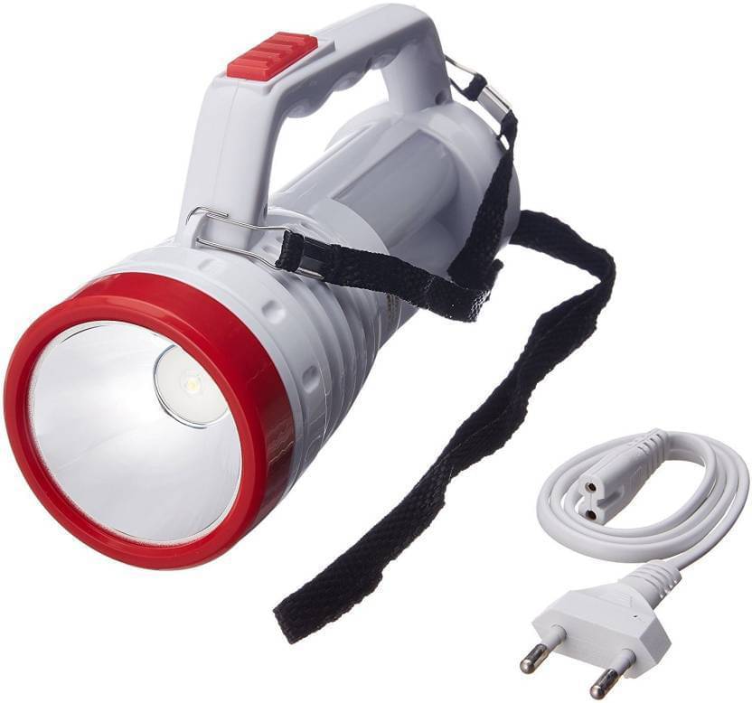 Glowish - 5W Rechargeable Flashlight Torch ( Pack of 1 ) Glowish - 5W Rechargeable Flashlight Torch ( Pack of 1 )