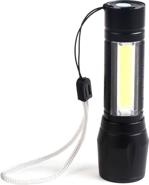     			Glowish - 5W Rechargeable Flashlight Torch ( Pack of 1 )