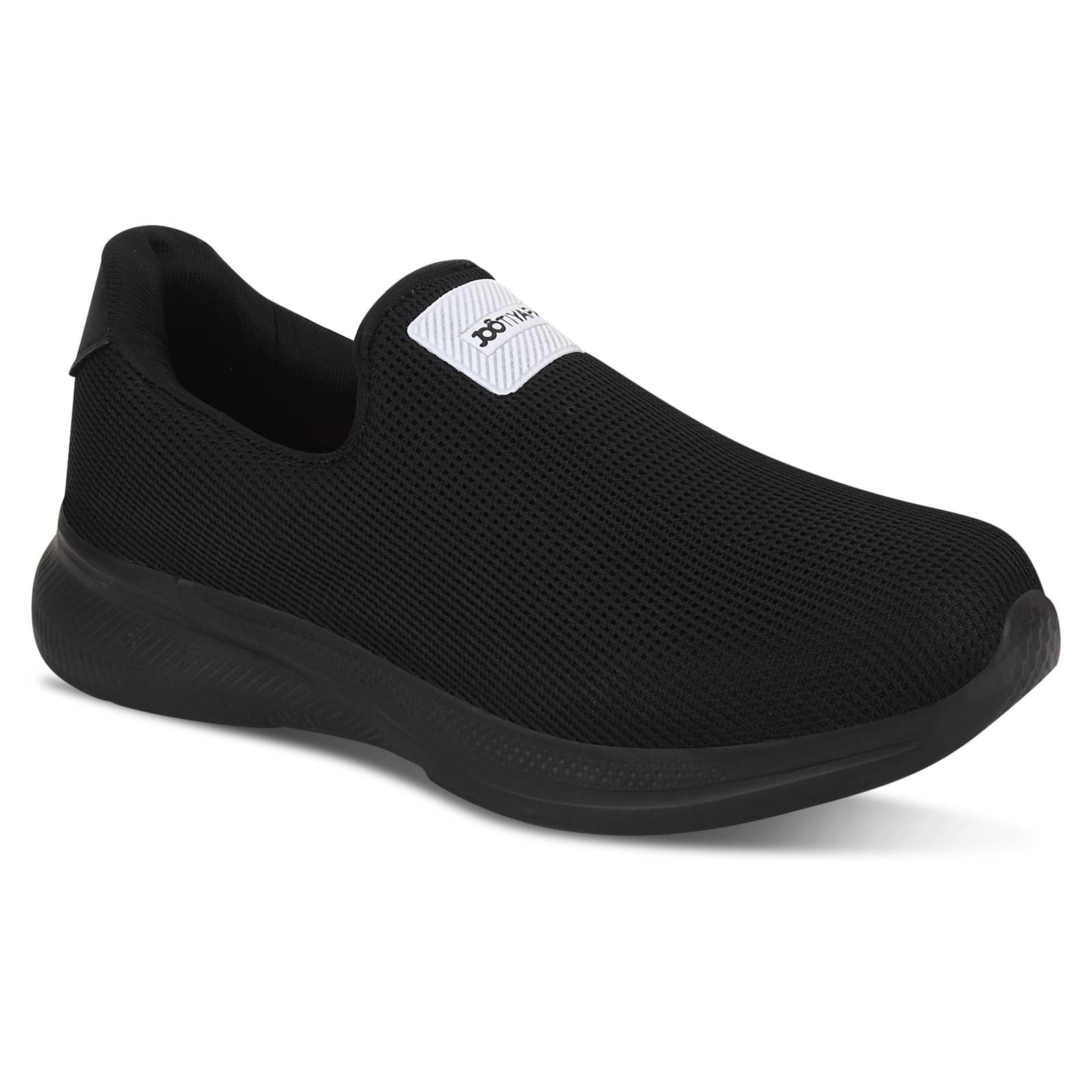 Jootiyapa Shadow Stride: Black Sneakers Black Men's Lifestyle Shoes Jootiyapa Shadow Stride: Black Sneakers Black Men's Lifestyle Shoes