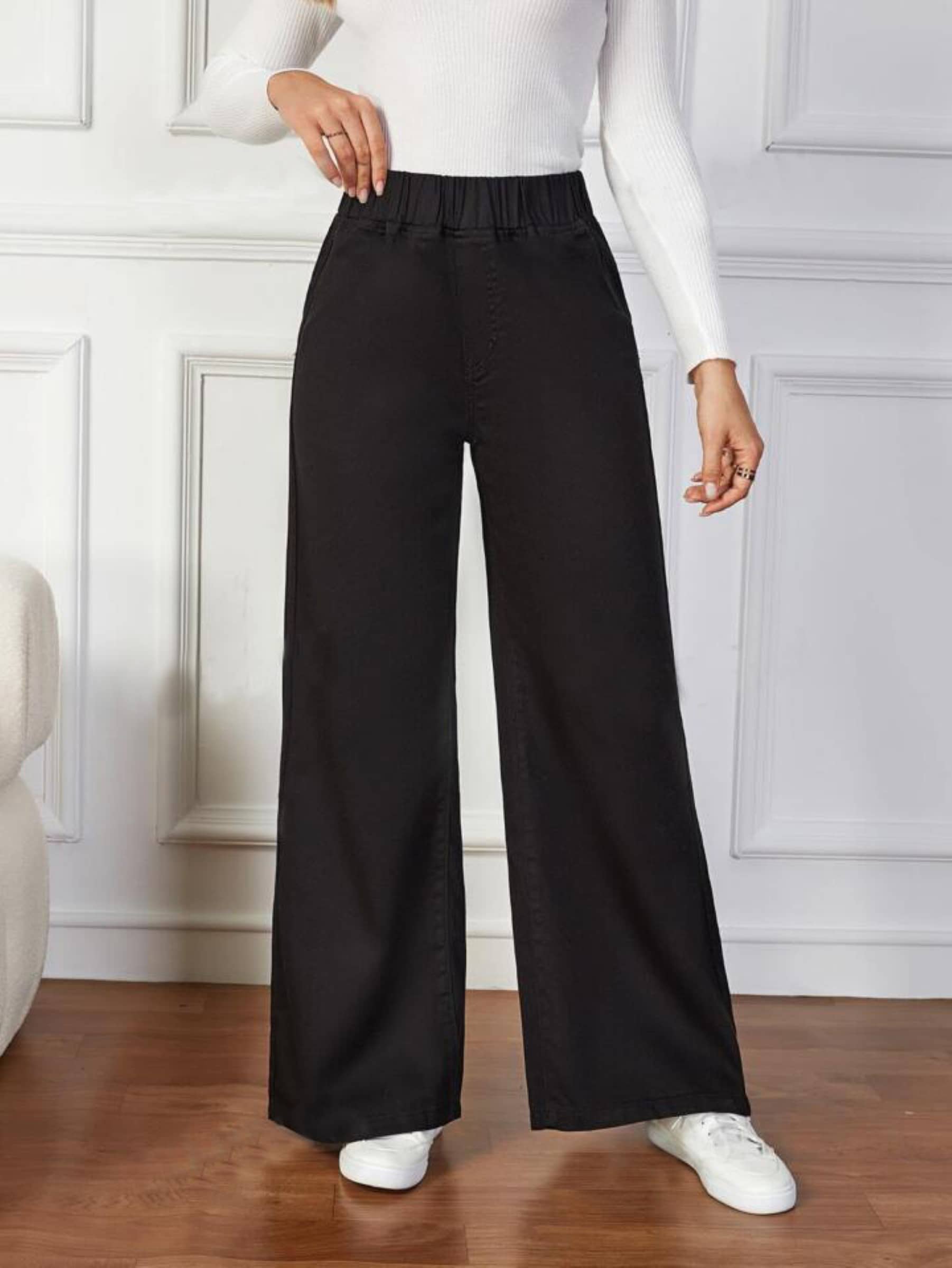 Kashian - Black Denim Boyfriend Fit Women's Jeans ( Pack of 1 ) - Jeans | Buy online on ZillyBuy