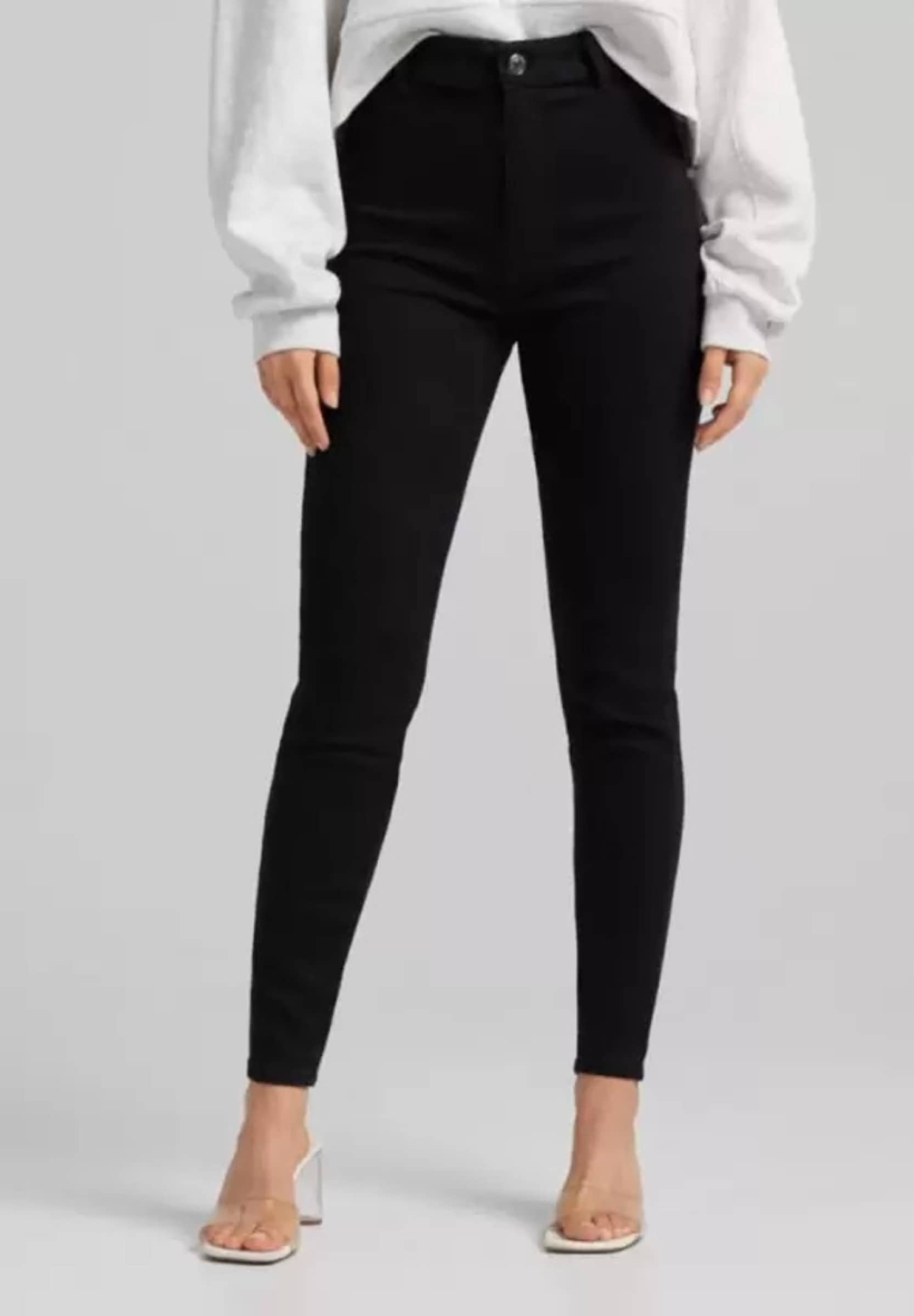 Kashian - Black Denim Skinny Fit Women's Jeans ( Pack of 1 ) - Jeans | Buy online on ZillyBuy