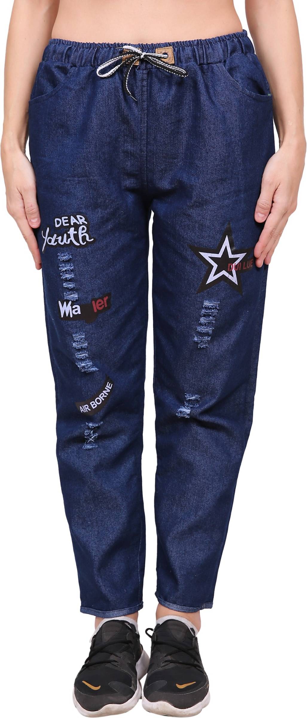     			Kashian - Dark Blue Denim Slim Fit Women's Jeans ( Pack of 1 )