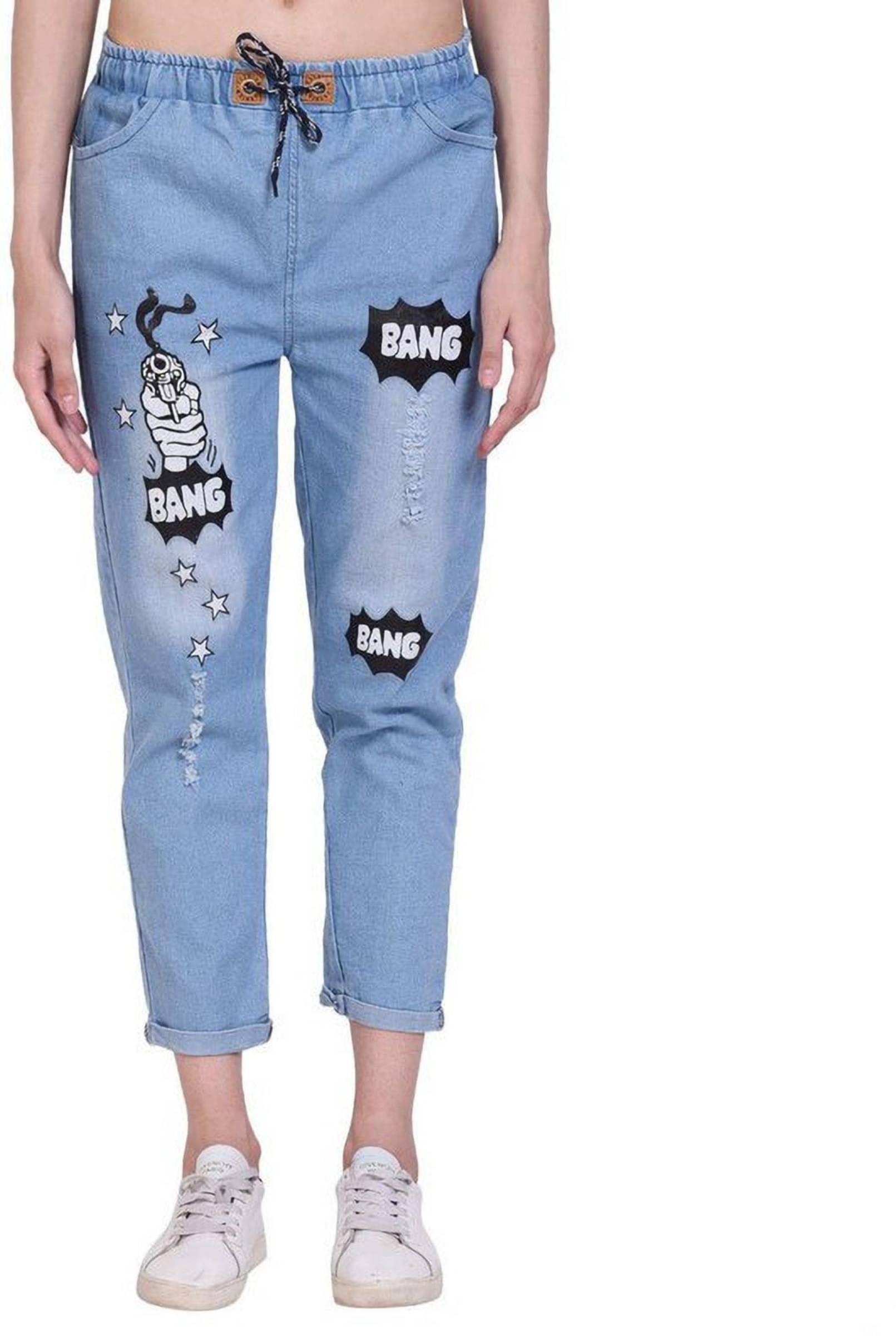     			Kashian - Light Blue Denim Regular Fit Women's Jeans ( Pack of 1 )